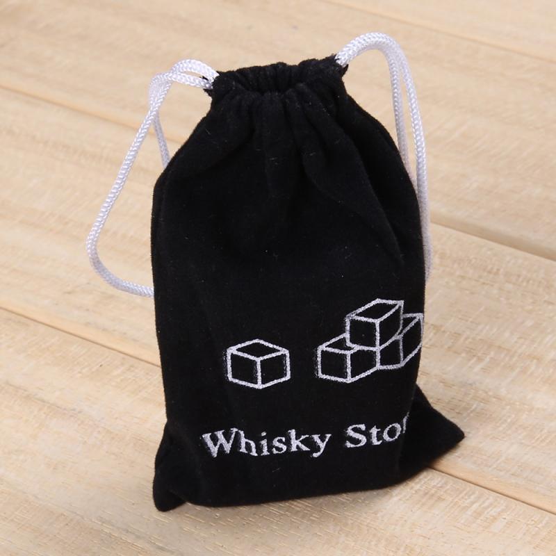 Reusable Whiskey Wine Cooler Ice Cube Stones Rocks Set Stone Cooler Cube Chiller Chilling Cooler Wine Rock Drinks Ice Stones