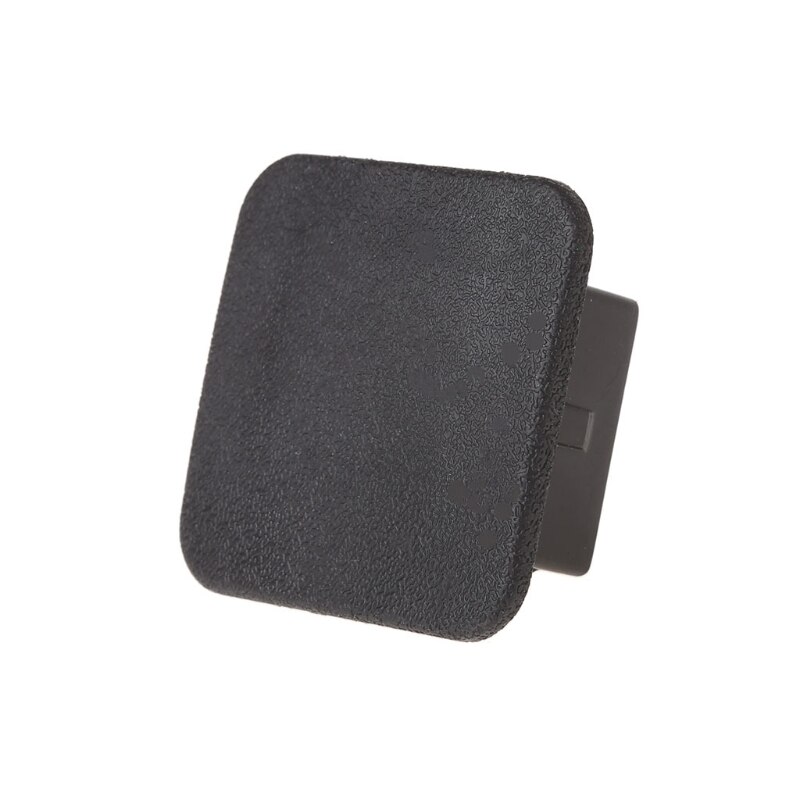 Tapa De Enganche Remolque Con Bandera De EE. UU., Tamaño 1.25", Forma Cuadrada De 3"x3", ABS Plástico