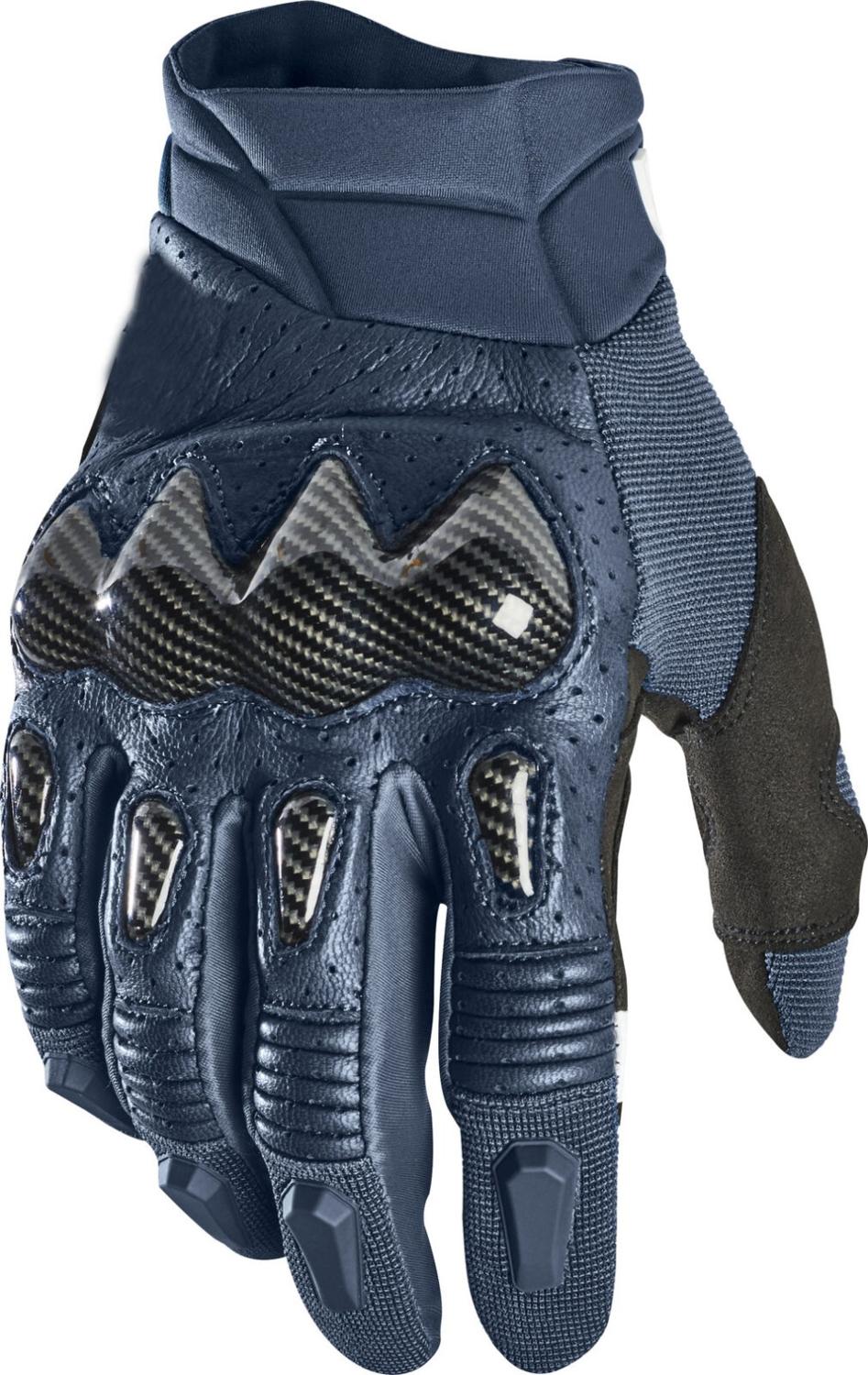 Delicate fox bomber handschoenen voor motorfietsen, mountainbikes, racefietsen en donkerblauwe handschoenen.: Marineblauw / M