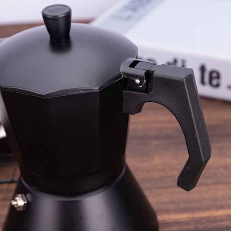 Aluminum Italian mocha coffee pot home electromagnetic coffee machine Italian drip pot pour over coffeemaker turkish coffee pot