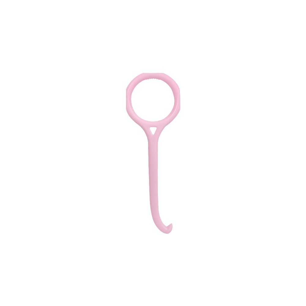 Outil de retrait d'alignement orthodontique, extracteur de bretelles, jolis bretelles invisibles amovibles, soins bucco-dentaires transparents, crochet en plastique, 50 pièces: Rose
