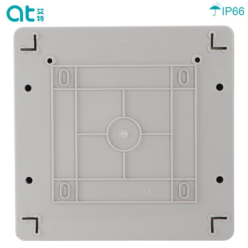 IP65 8 Ways Horizontal Door Electrical ABS Plastic Waterproof Power Distribution Box Switch Box surface Mounted Indoor Outdoor