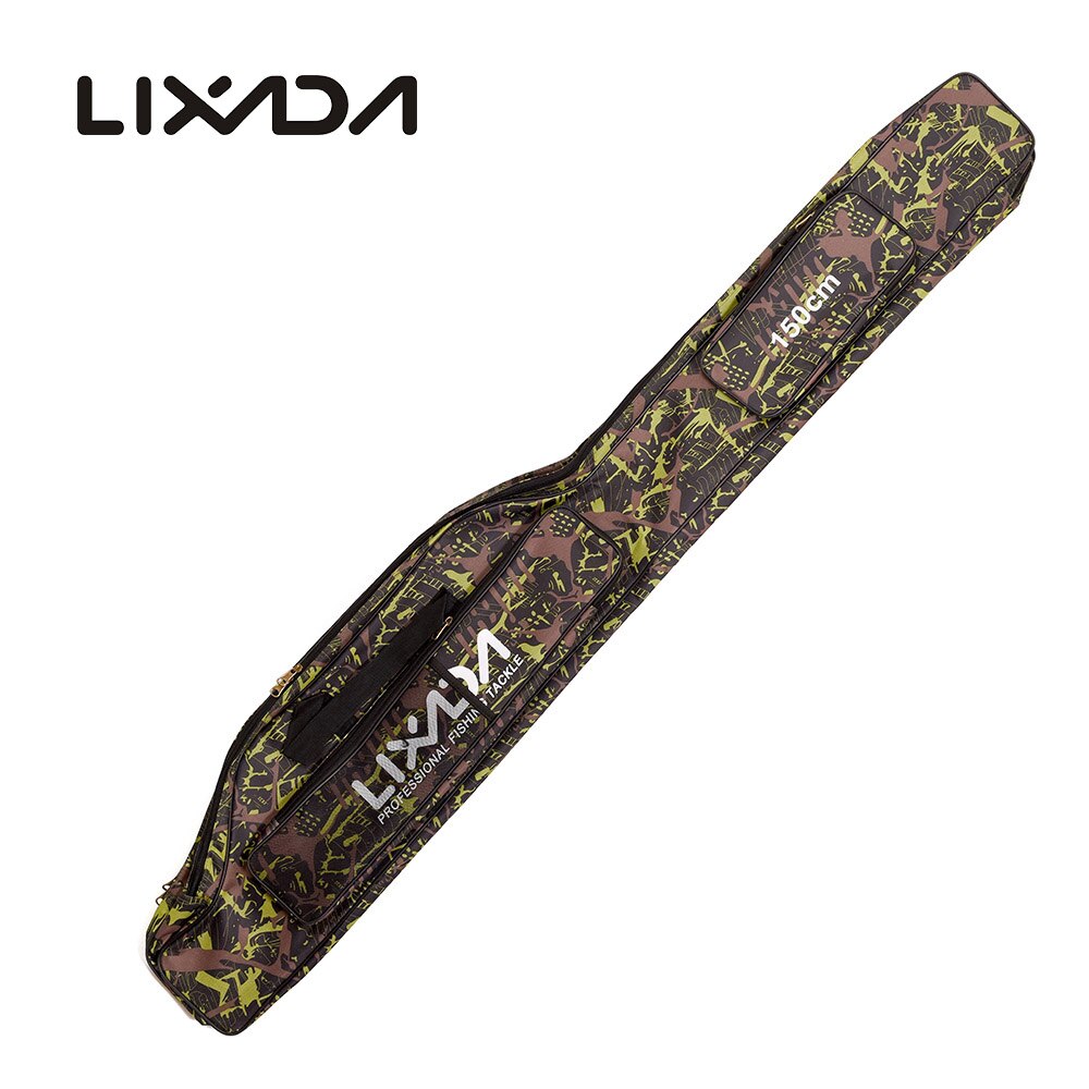 100-130-150 Cm Sac De Pêche Portable Pliant Canne À Pêche Moulinet Sac