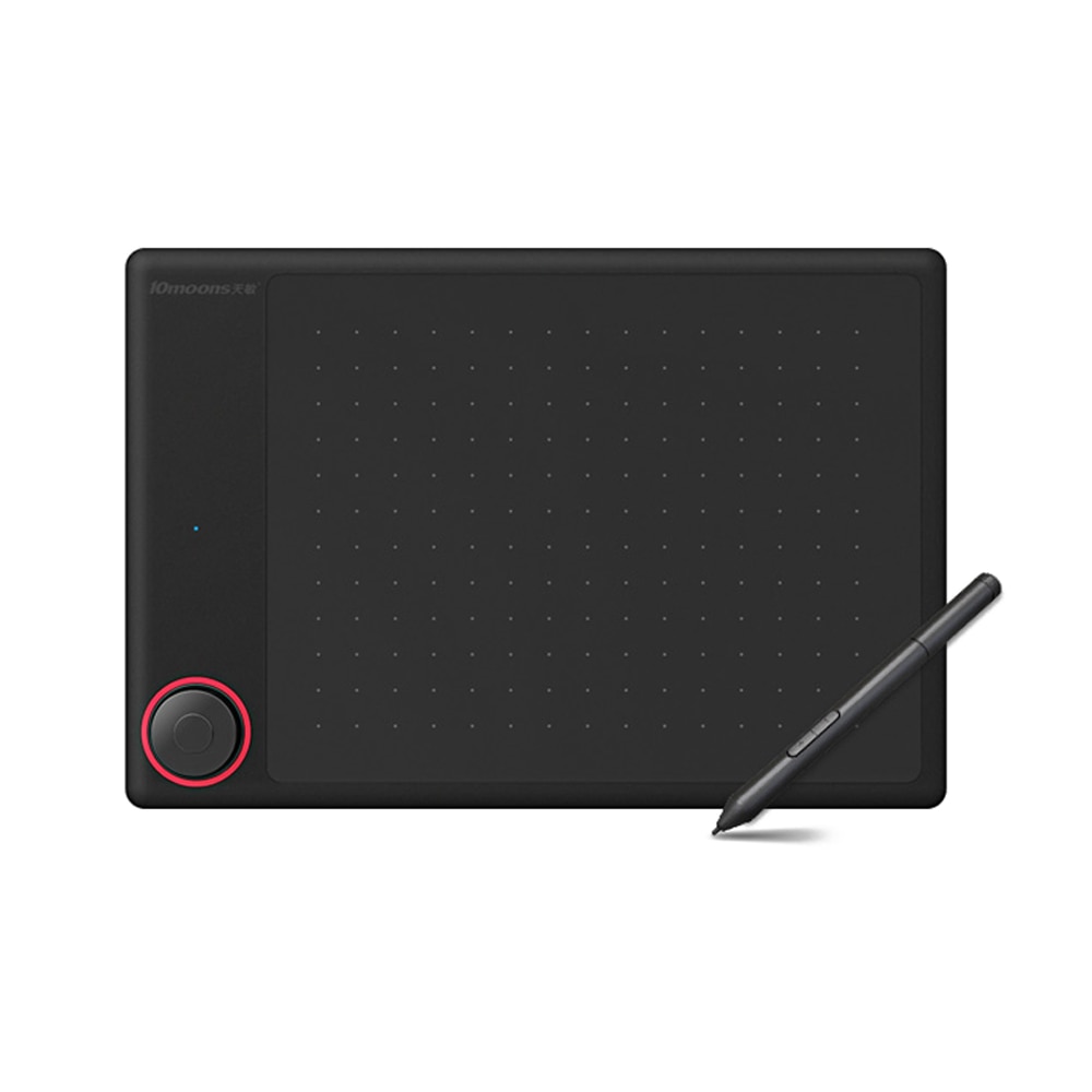 10moons G30 Graphic Tablet 8192 Levels Digital Drawing Tablet with Pen Multifunctional Ultralight Grafische Tablet
