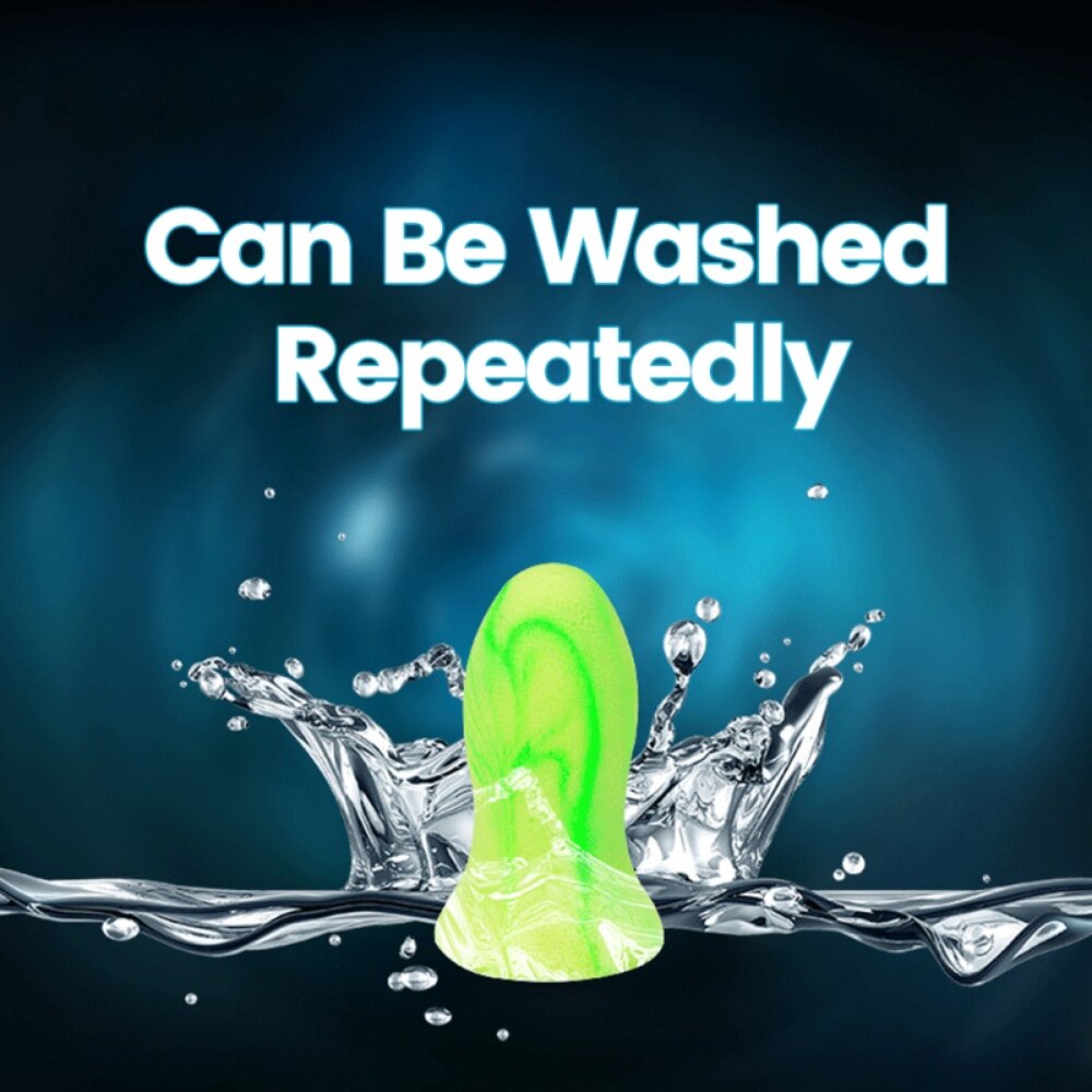 4Pcs/Box Sleep Earplugs Noise Prevention Noise Reduction Sleeping aid Travel Soft Foam Ear Plugs Sound Insulation Anti-Noise