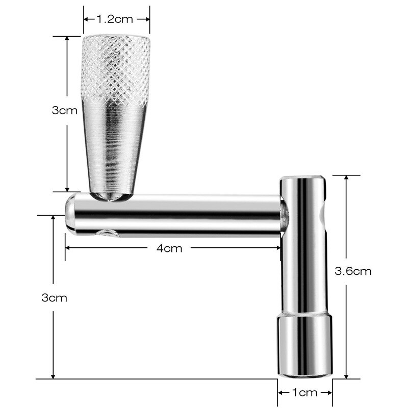 Drum Sleutel 3Pack Met Continue Beweging Snelheid... Grandado