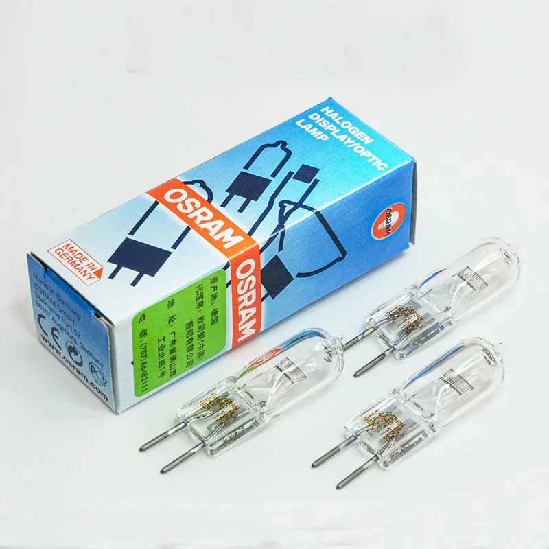 Osram hlx 64640 24v 150w g6.35 fcs halogenlampe, kirurgisk projektion hlx 64640 24 v 150w projektorkapsel wolframpære