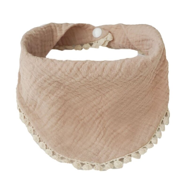 Baby Zuigelingen Voeden Slabbetjes Zachte Pure Katoen Bandana Speeksel Handdoek Driehoek Sjaal