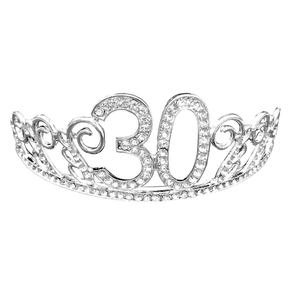 Tiara de aniversário com cristal, decoração de chapéu digital, tiara com strass, coroa, suprimentos para meninas, festa, banquete, presente