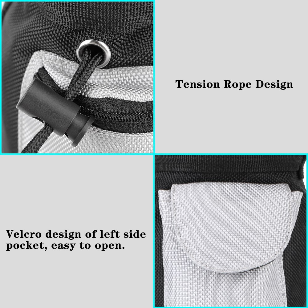 Sac de taille multifonction pour chien, accessoire d'entraînement en plein air, fournitures pour chiens, produits pour animaux domestiques, pochette à cordon coulissant, jouets en nylon, ramassage de toilette