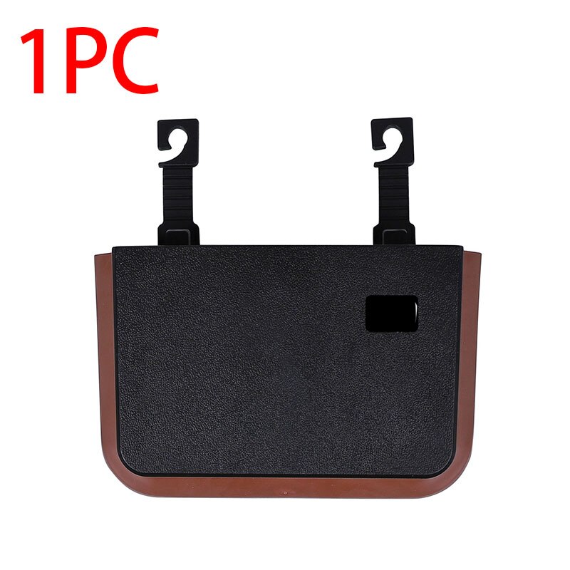Autostoel opbergtas, waterdichte opbergzak voor de rugleuning, vuilniszak voor auto-accessoires, organizer voor sleutels, kaarten en telefoonhouder: 1pc zwarte
