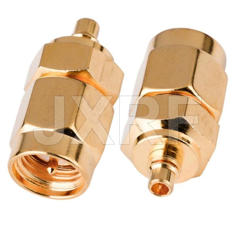1PCS SMA To SMA SMB MCX MMCX CRC9 TS9 male female Adapter RF Connector: No 13-1PCS