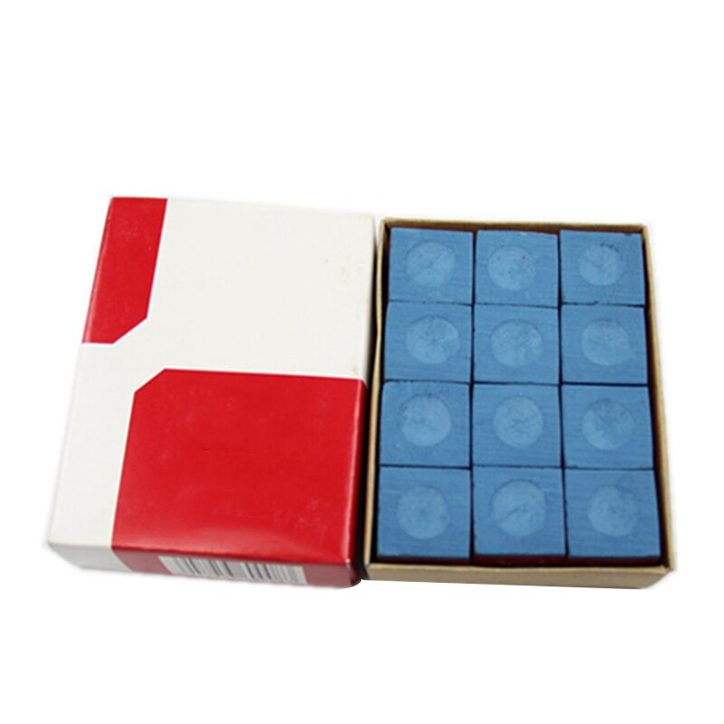 12pcs Snooker Chalk Cubes Random color Billiard Ch... – Grandado