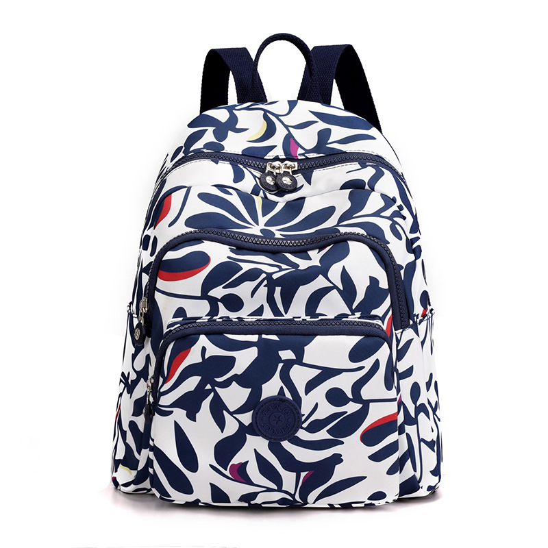 Travel Nylon Women Backpack Casual Waterproof Youth Lady School Bag Female Daypack Women's Shoulder Bags Rucksack Mochilas: Brown
