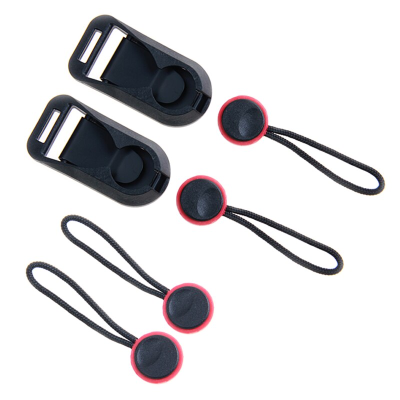 2 conectores de liberación rápida con Base para correa de hombro de cámara Sony, Canon, Nikon, Panasonic, Fujifilm, Olympus, Pentax, Leica, Sigma: Package 4