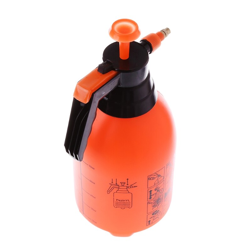 Portable 2.0L Chemical Sprayer Pressure Garden Spray Bottle Handheld Sprayer