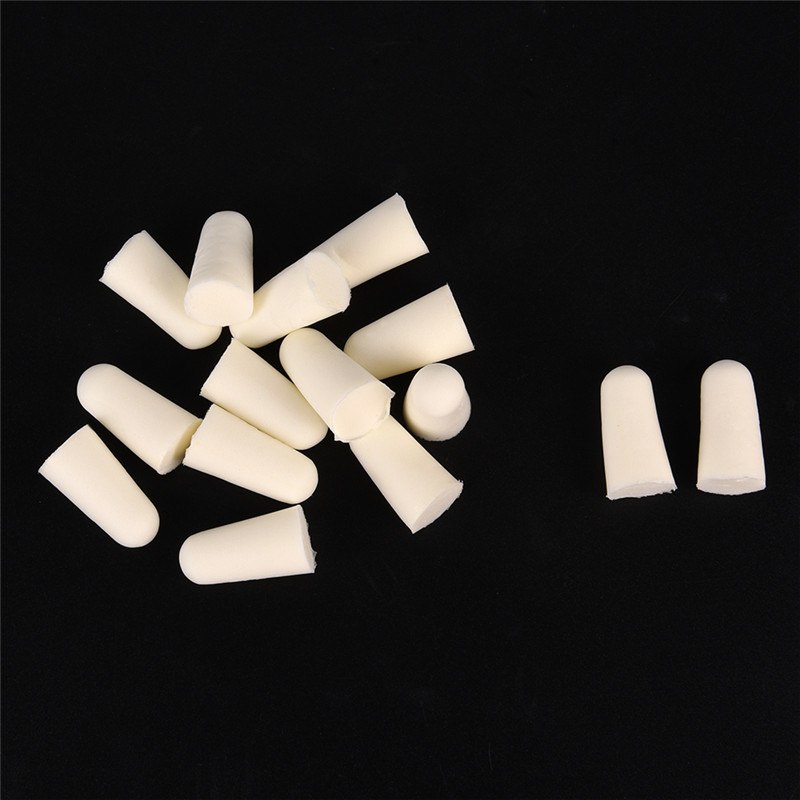 10/20pair Ear Plugs Selling Foam Anti Noise Ear Plugs Ear Protectors Sleep Soundproof Earplugs Workplace Safety Supplies: 20pair white