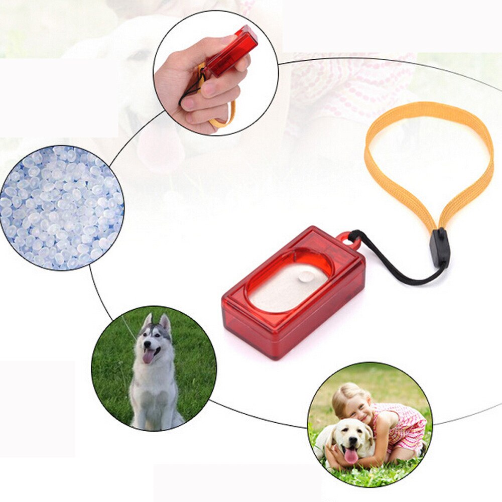 Hund husdjur klick klickerträning lydnad agility träningshjälp handledsrem