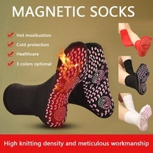 3 pairs Vrouwen Winter zelfopwarming Toermalijn sokken Unisex FIR Toermalijn Magnetische Sokken-Zelf Verwarming Therapie Magnetische Sok & cx