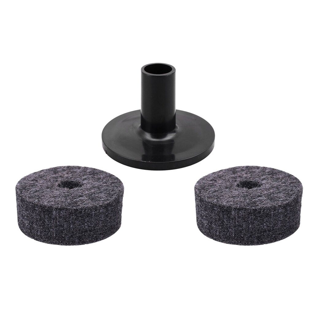 1pc bekkenhoezen, +2 stuks drumstel viltringen, percussie drumstel onderdeel