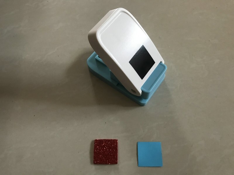 free ship 1"(2.5cm)square punches scrapbook puncher paper cutter EVA Foam punches cardboard/corrugated/balsa wood punch for DIY