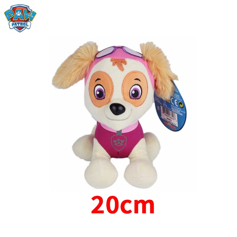 Paw Patrol Ryder Everest Cartoon Animal Filled Plush Toy Model Patrol Toy Children Birthday Christmas: 11