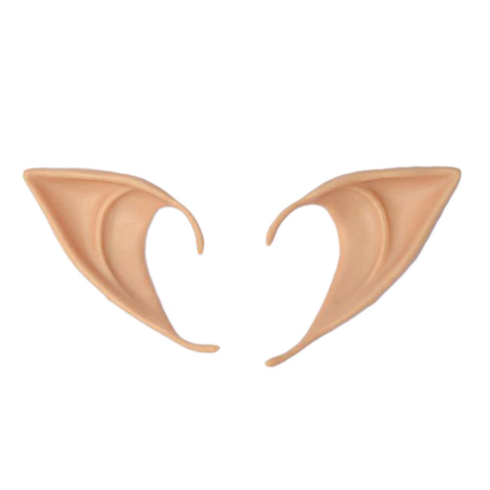 Lightweight Halloween Elf Ears Cosplay Props Party Elf Ears Magic City Pointed Ears