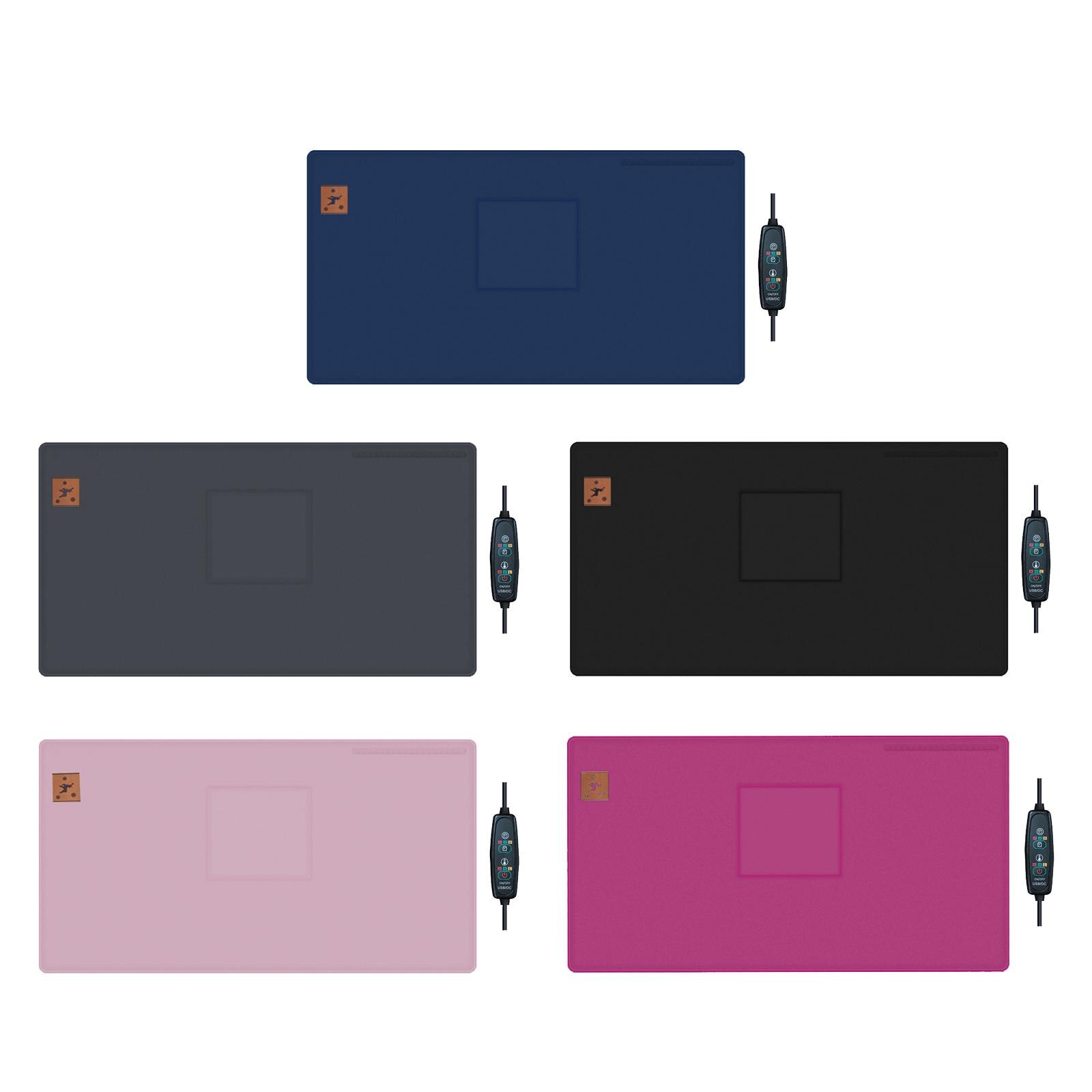 Coperta elettrica USB protezione da surriscaldamento coperta per gambe regolabile a 3 leve coperta riscaldante 5V per ufficio casa gamba posteriore braccia collo