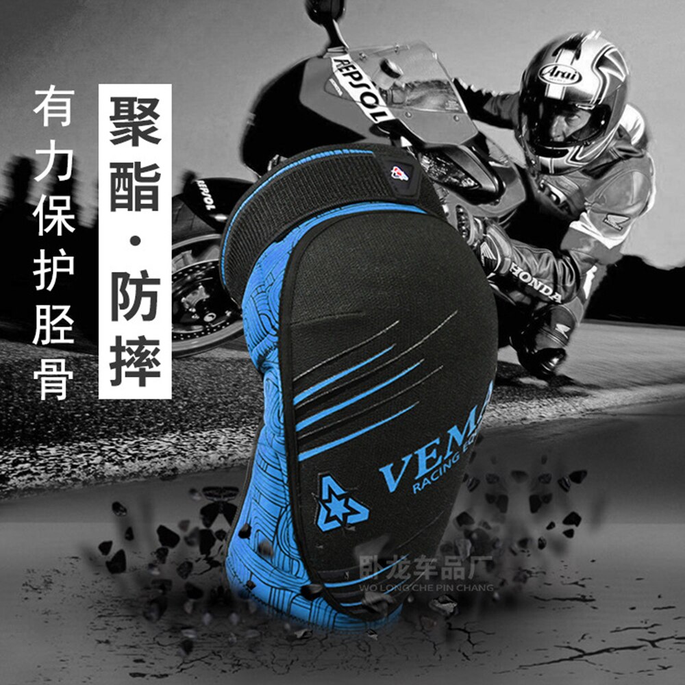 Joelheira de motocross, equipamento verde de proteção para motocicleta, proteção para o corpo e equitação, quatro estações
