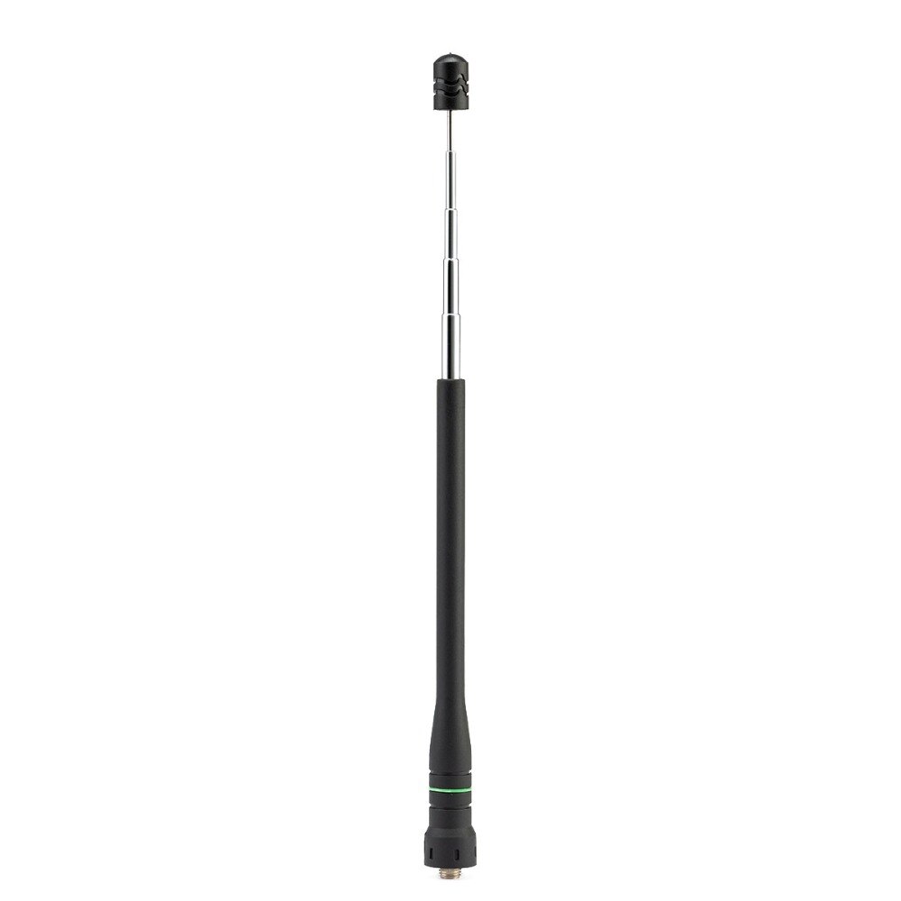 Abbree SMA-F antenne télescopique double bande femelle à Gain élevé pour talkie-walkie Baofeng UV-5R BF-888S UV-82 TYT Radio bidirectionnelle UV-9R