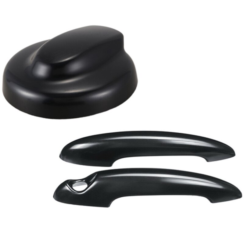 Türgriff Abdeckung für Mini Cooper S R50 R53 R56, schwarz Tankdeckel Abdeckung Für-BMW Mini Gen 2 R56 für Coope: Ursprünglich Titel