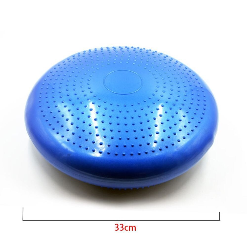 Yoga Balance Pad Fitness Yoga Core Training Cushion Inflatable Stability Balance Disc Balancing Pads Workout Training Tools