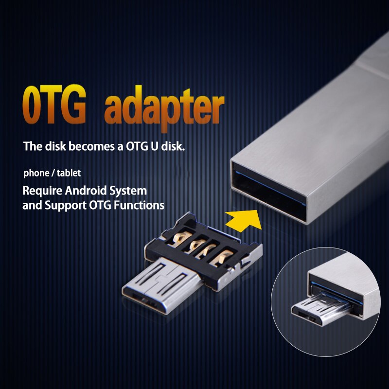 USB A zu Mirco USB otg adapter Stecker Konverter für Android Smartphone Tablet