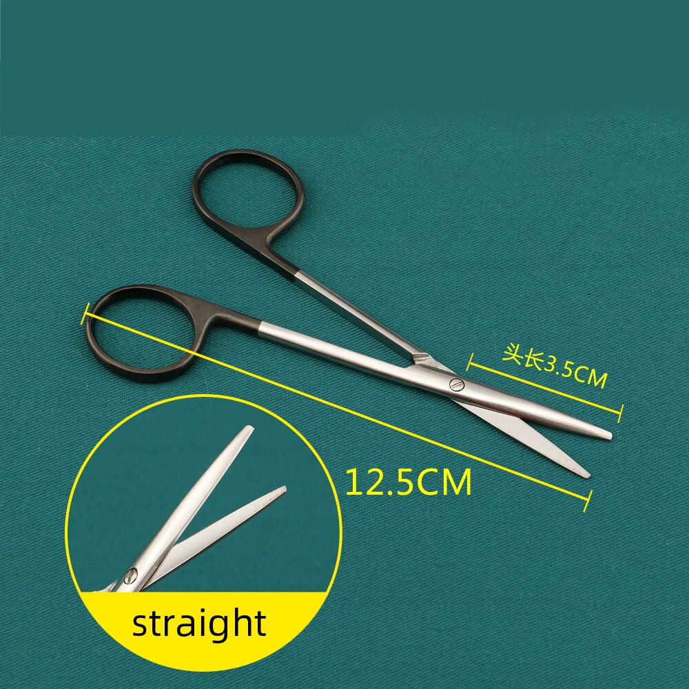 Scissors blunt head shear double eyelid eye microscissors tear sharp tissue shear