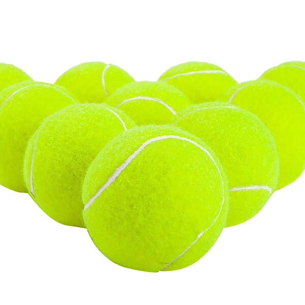 Pelotas de tenis de alta elasticidad, 12 piezas, 1,3 metros