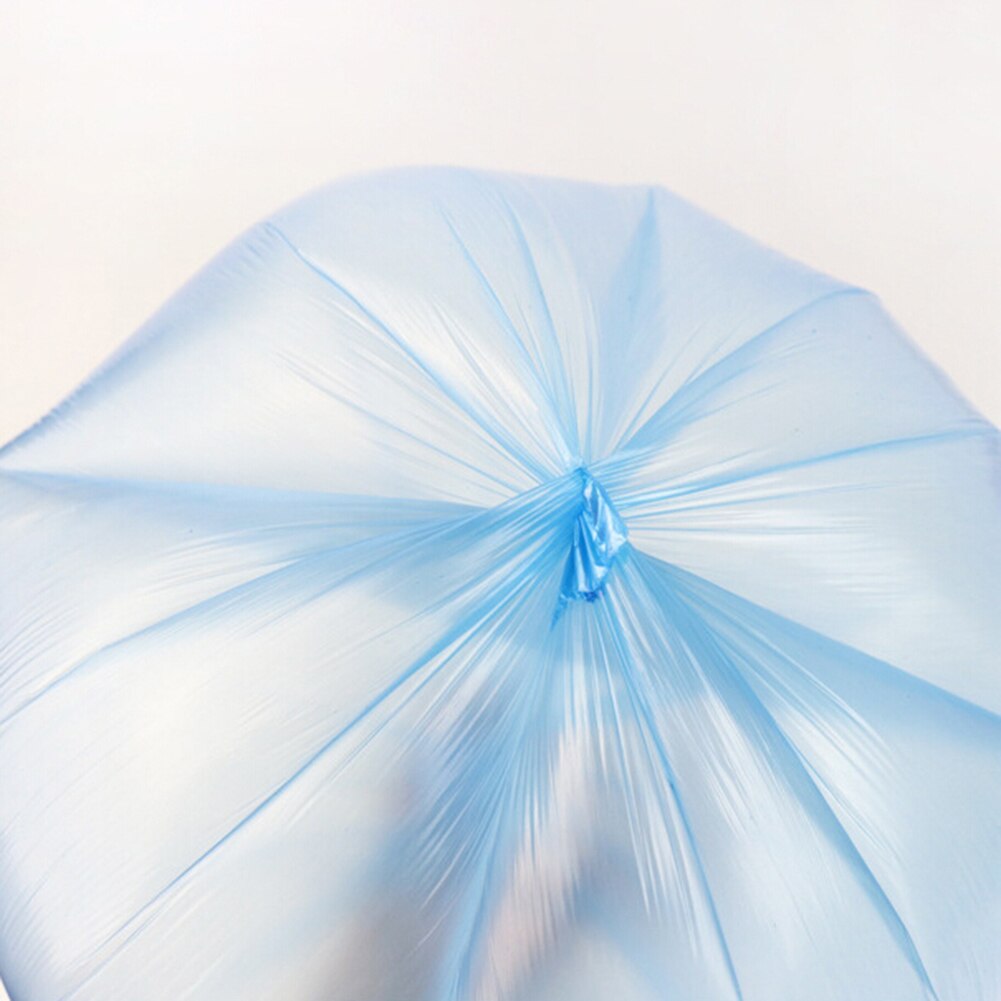 Household 5 Rolls Disposable Rubbish Bin Liner Plastic Garbage Bag Roll Cover Home Waste Trash Storage Container Garbage Bags