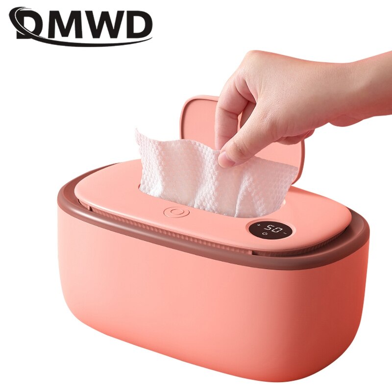 DMWD Household Wet Wipes Heater Electric Infant Baby Wet Tissue Facial Mask Heating Machine Adjustable Constant Temperature 220V