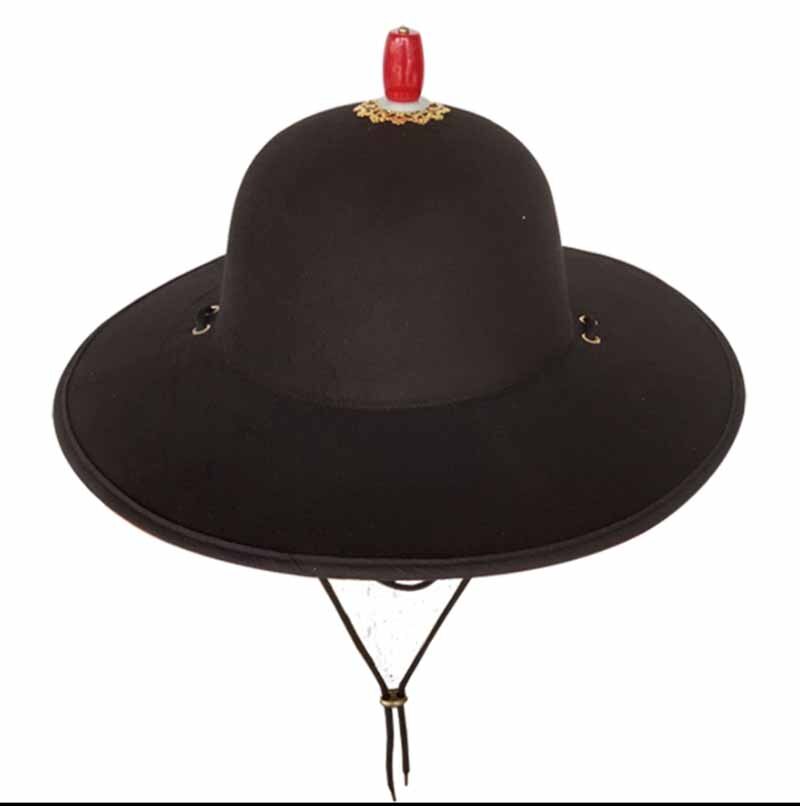 Hanfu Hat For Men Chinese Ancient Black Square Top Hat Headdress Male Cosplay Hanfu Formal Hat For Men Women
