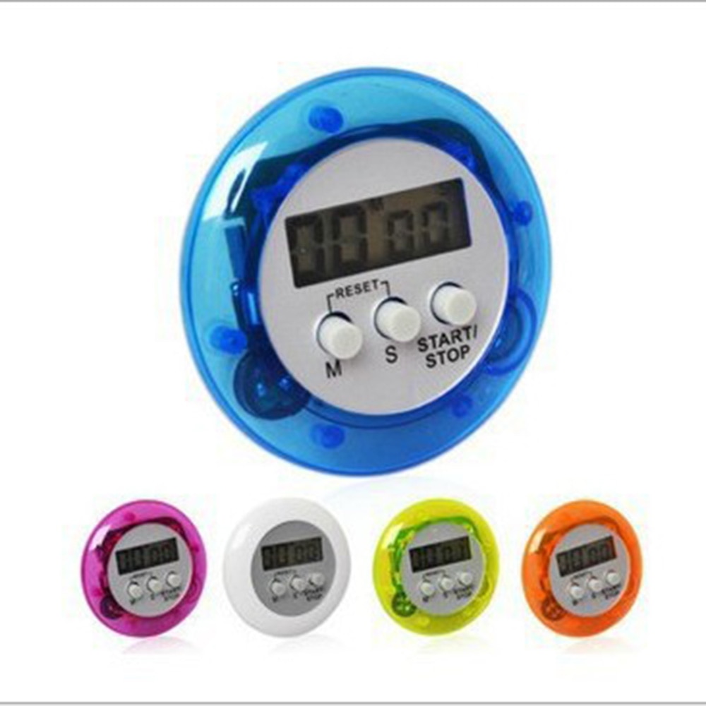 Mini Lcd Digitale Scherm Kookwekker Vierkante Koken Tellen Countdown Alarm Slaap Stopwatch Digitale Display Klok Timer