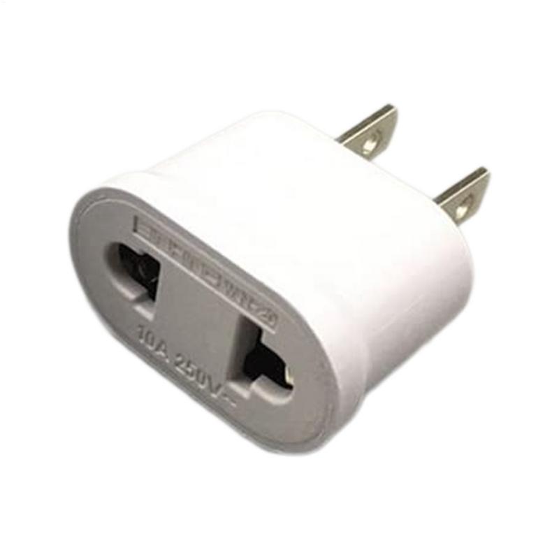 Eu-kontaktadapter uttag us till eu-kontakt nätadapter omvandlare amerikansk eu till us-kontakt reseadapter uttag laddare uttag