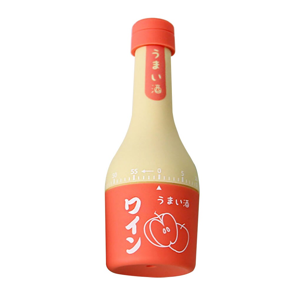 Bottle-shape Mechanical Timer Plastic Timer Bottle Cooking Baking Timing Device