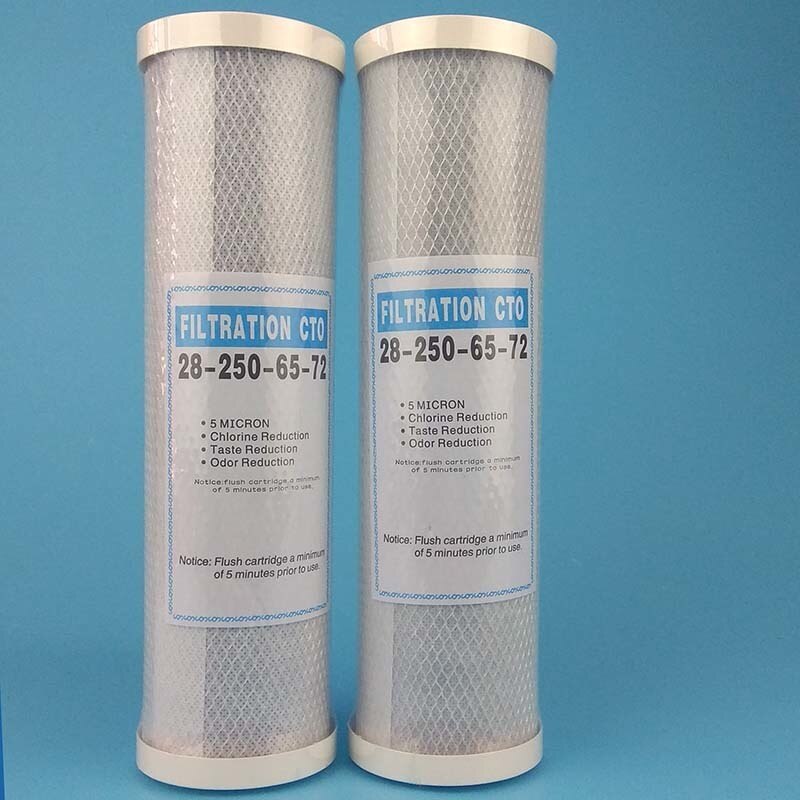 3 st vattenfilter aktivt kol patronfilter 10 tums patronbytesrenare cto blockera kolfilter vattenrening