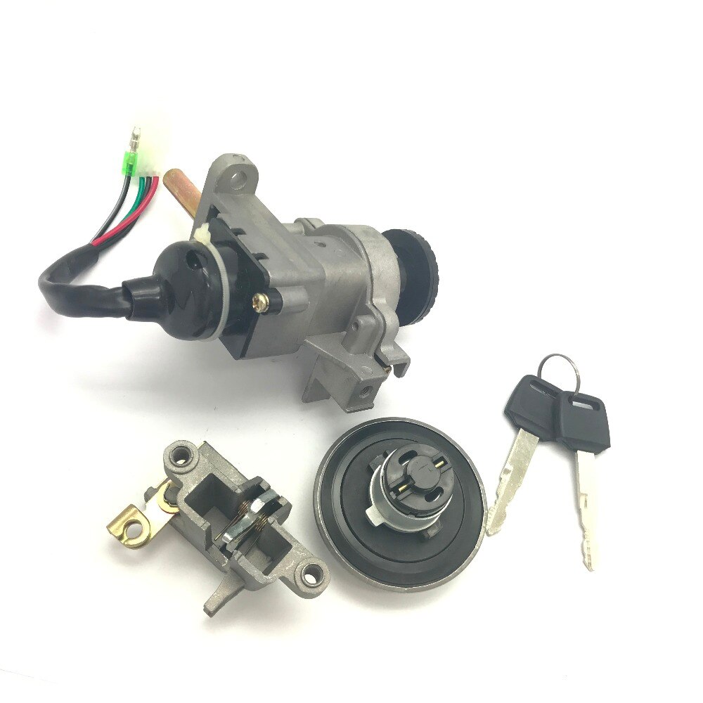 Akozon Contactslot Montage Gascontactslot 4-Draad voor Gas Scooter 139QMB GY6 Chinese Bromfiets Nieuwigheid