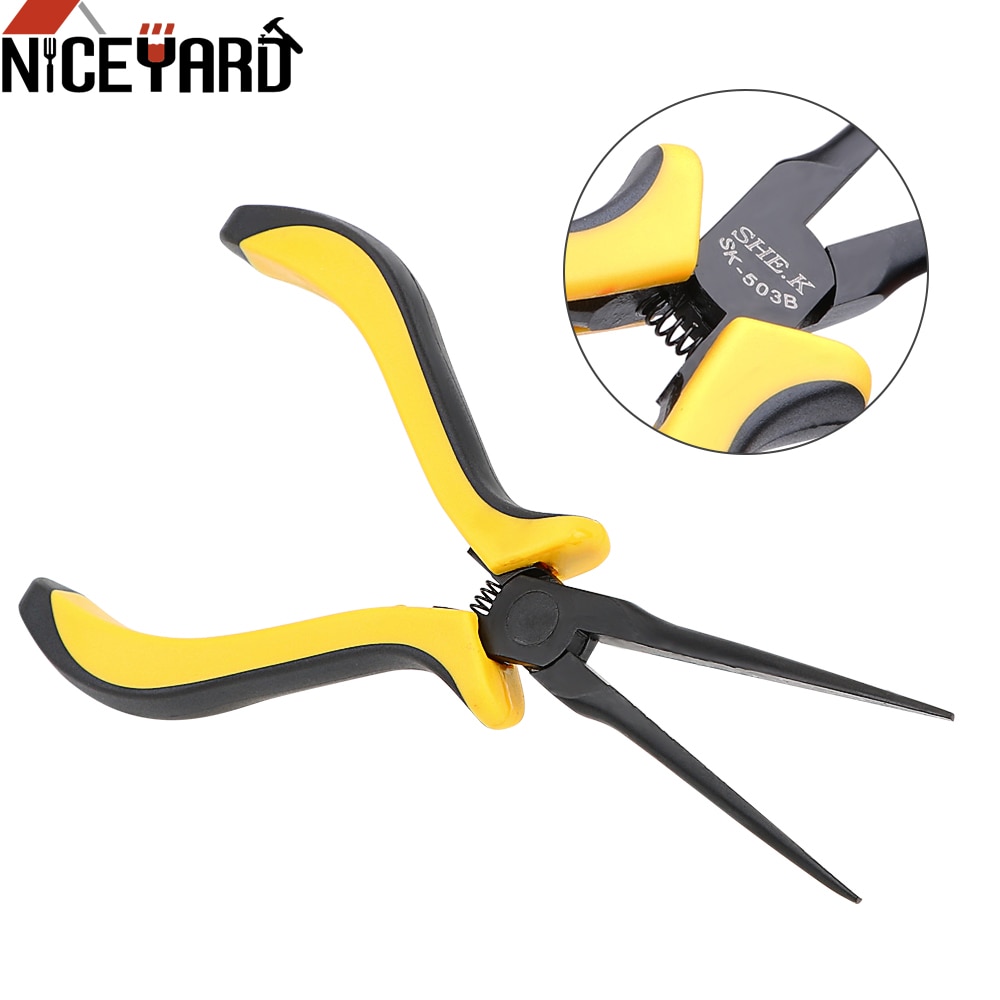 NICEYARD Needle Nose Plier Long Nose Plier Forceps Repair Hand Tool Multi tool