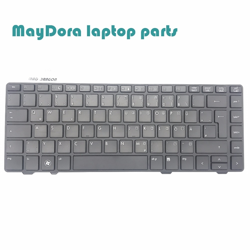 original Laptop parts for HP PROBOOK 6360 6360B 6360T frame Black Laptop Keyboard 90.4KT07.U0G