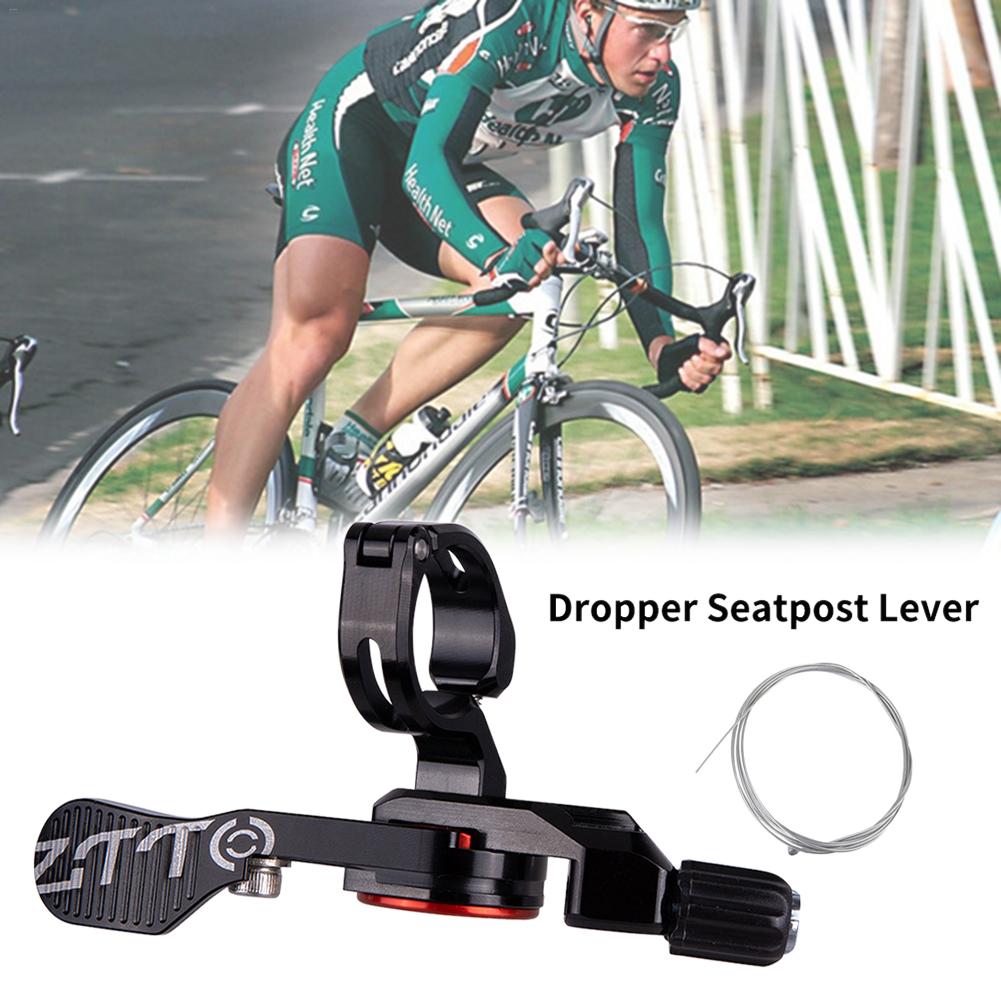 Remote Control Bicycle Saddle Dropper Wire MTB Mountain Bike Road Seat Tube Switch Height Adjustable Cable Lever