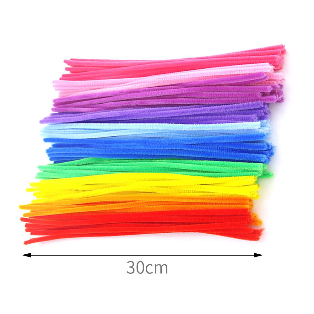 100 Uds. Juguetes hechos a mano para niños Diy juguete colorido niños 10 colores mezcla estudiante artesanía casa