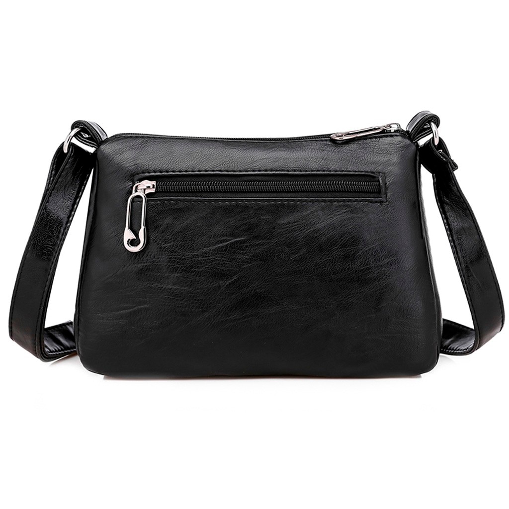 Vrouwen Messenger Bag Afdrukken Zachte Lederen Schoudertas Lnclined Schoudertas Dames Casual Outdoor Schoudertas Mujer # Yj