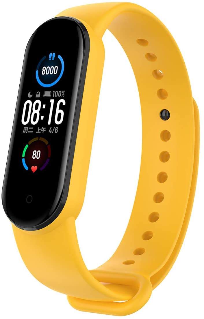 Gratis Digitale Smart Band Pols Band Horloge Waterdicht Smart Horloge Hartslag Bloeddruk Sleep Monitor Bluetooth Connecti: Gold