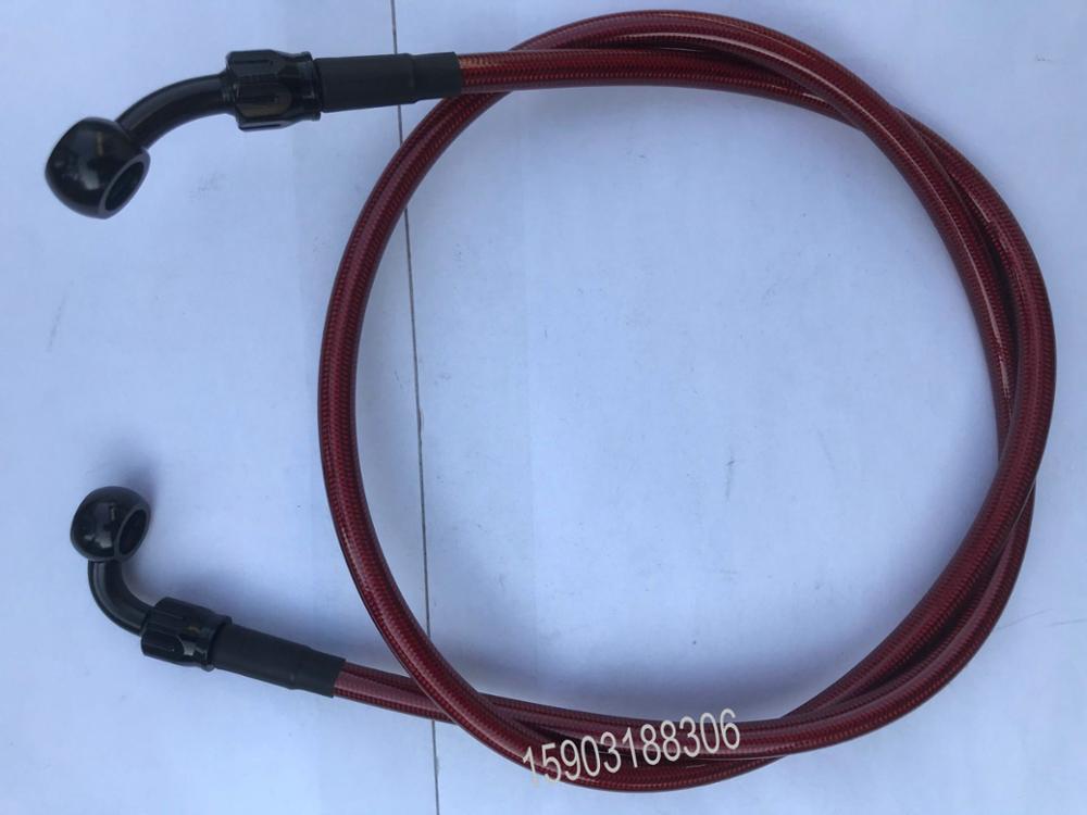 High Pressure AN3 Nylon Brake Line Hose For Motorcycle Racing Modified Cars With Aluminium Banjo Fittings
